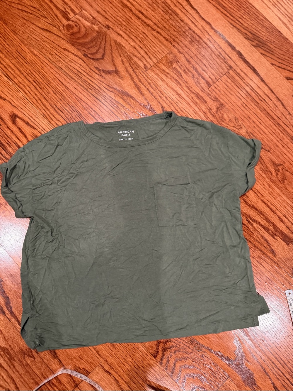 American Eagle Outfitters soft & sexy Olive Green Short Sleeve Tee